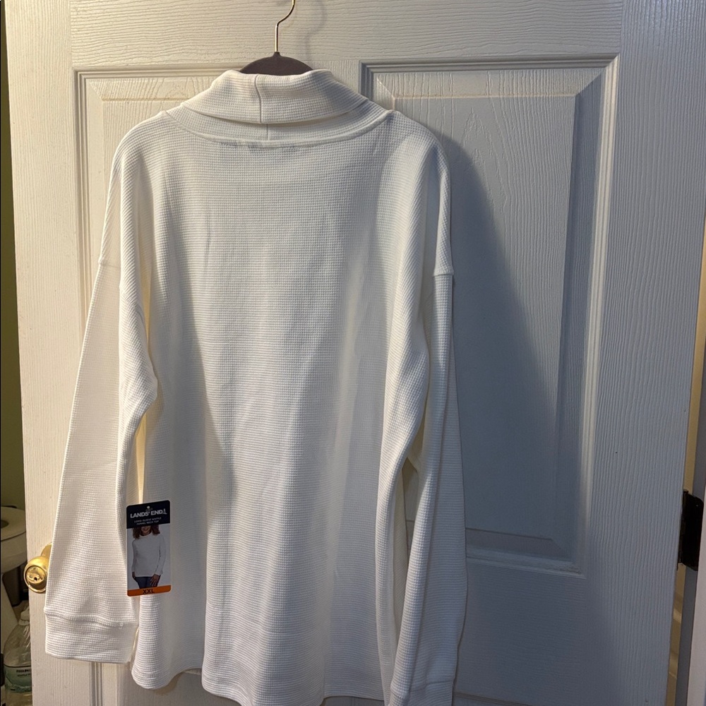 NWT LANDS END  waffle top xxl - Picture 2 of 7